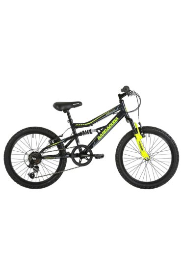 Barracuda Draco Dual Suspension Kids 20 inch Wheel Bike – Black