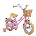 Emmelle Girls Heritage Snapdragon 12 Inch Bike – Size: 12″ – Pink
