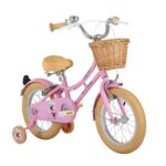 Emmelle Girls Heritage Snapdragon 14 Inch Bike – Size: 14″ – Pink