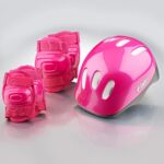 Riderz Helmet and Pad Set – Pink