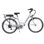 Vitesse Advance Unisex Electric 26 inch Wheel Bike – Silver